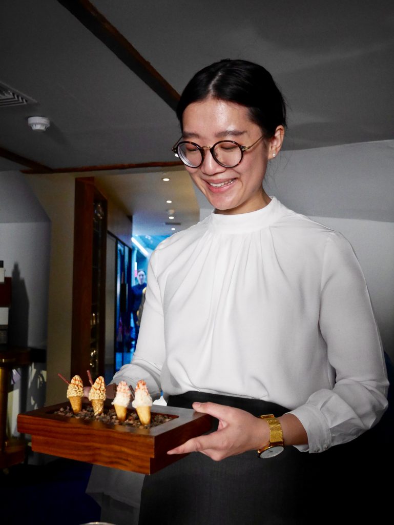 4 '99 ice creams made from crab and passionfruit and tomato and passionfruit