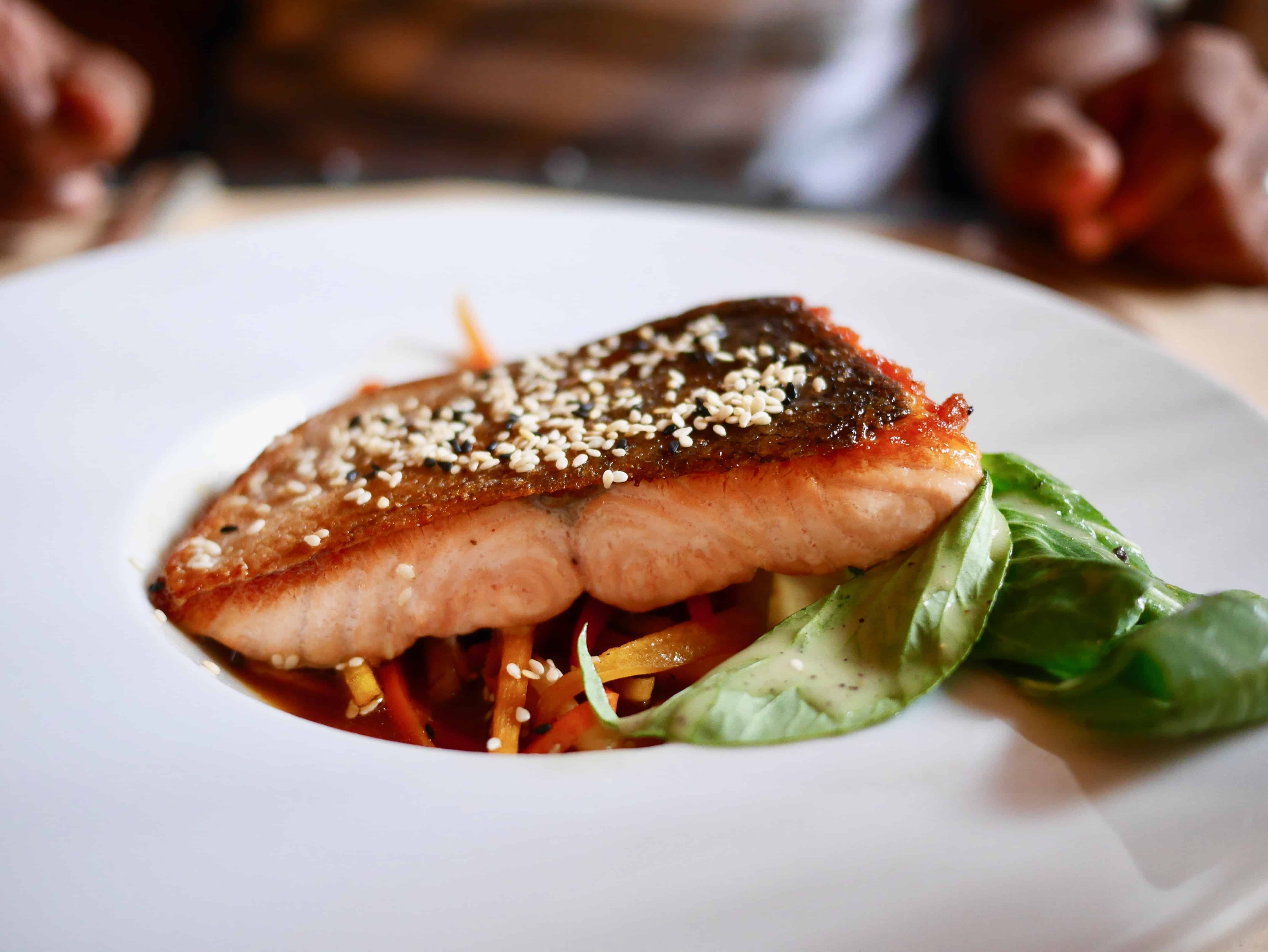 oriental style salmon