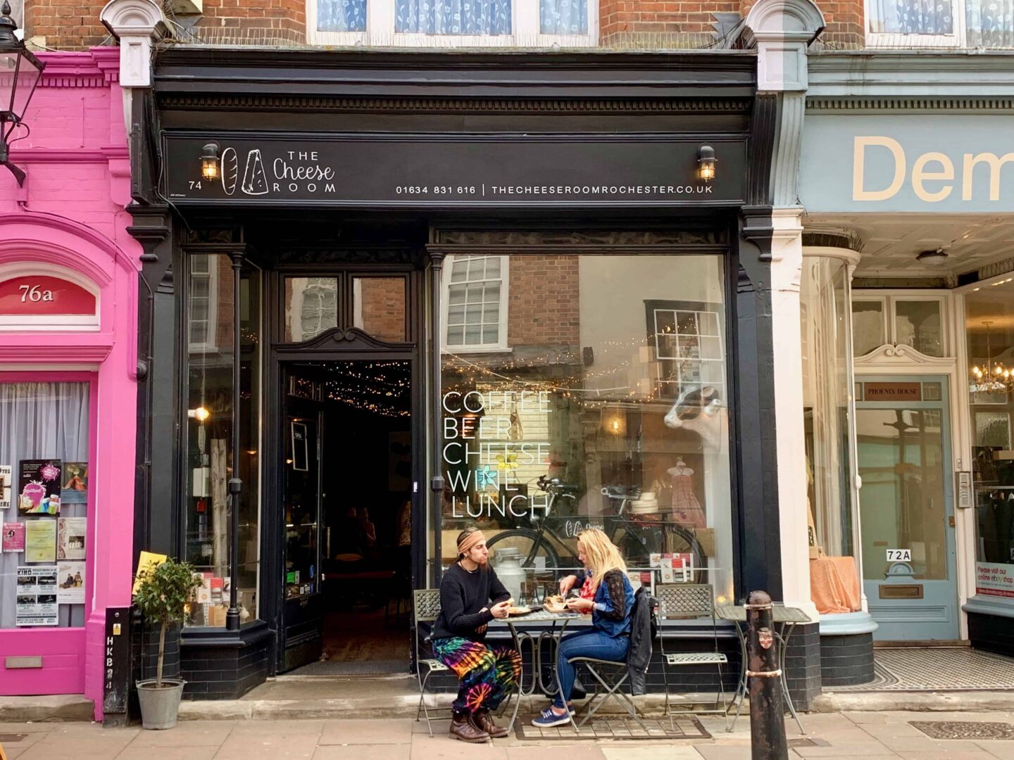 London to Rochester Day Trip Guide | The Cheese Room store front
