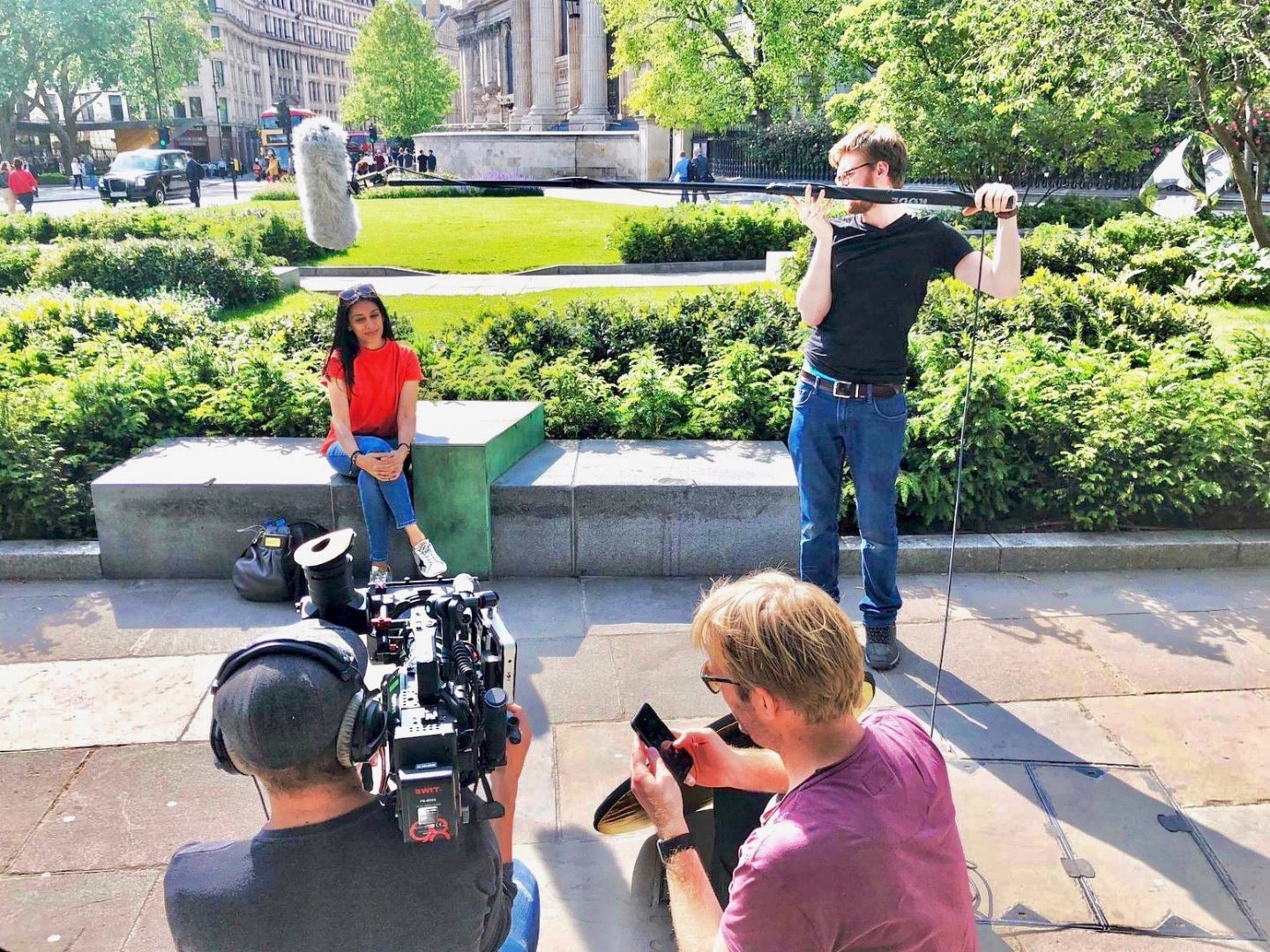 FILMING 'LITTLE SECRETS OF LONDON' TRAVEL VIDEO FOR KLM DUTCH AIRLINES