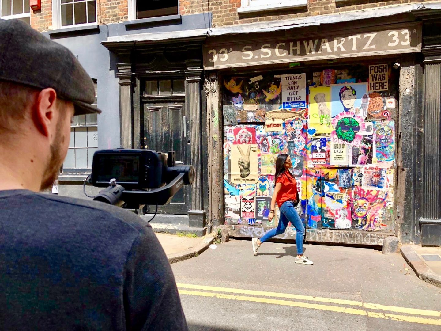 FILMING 'LITTLE SECRETS OF LONDON' TRAVEL VIDEO FOR KLM DUTCH AIRLINES