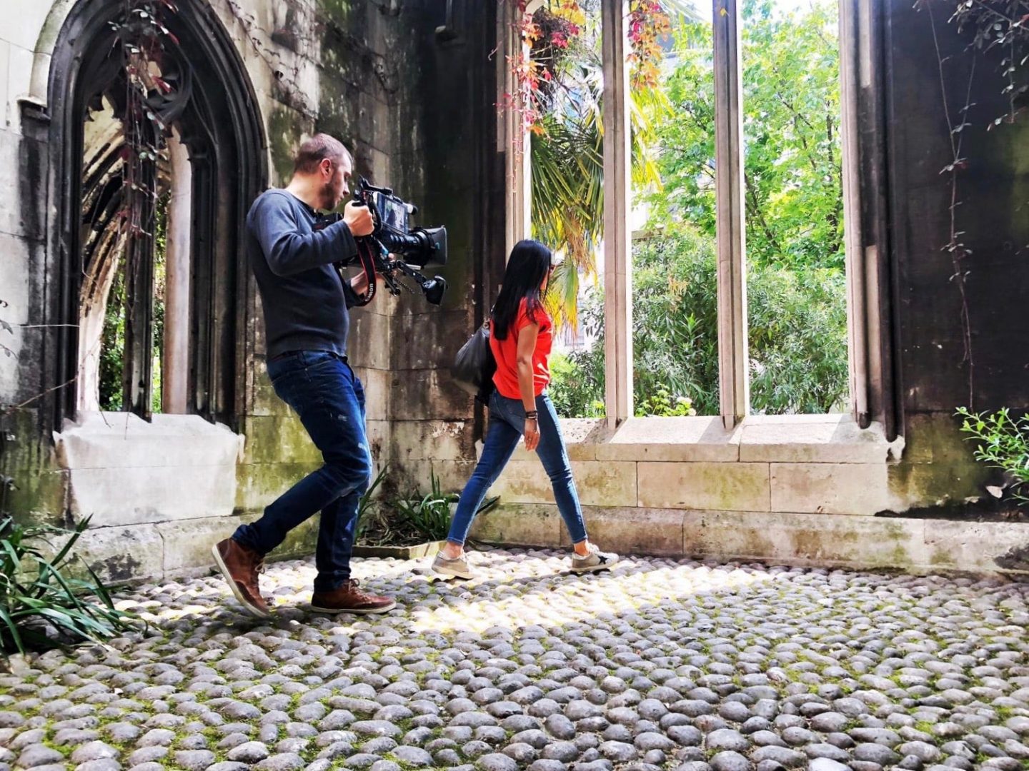 FILMING 'LITTLE SECRETS OF LONDON' TRAVEL VIDEO FOR KLM DUTCH AIRLINES