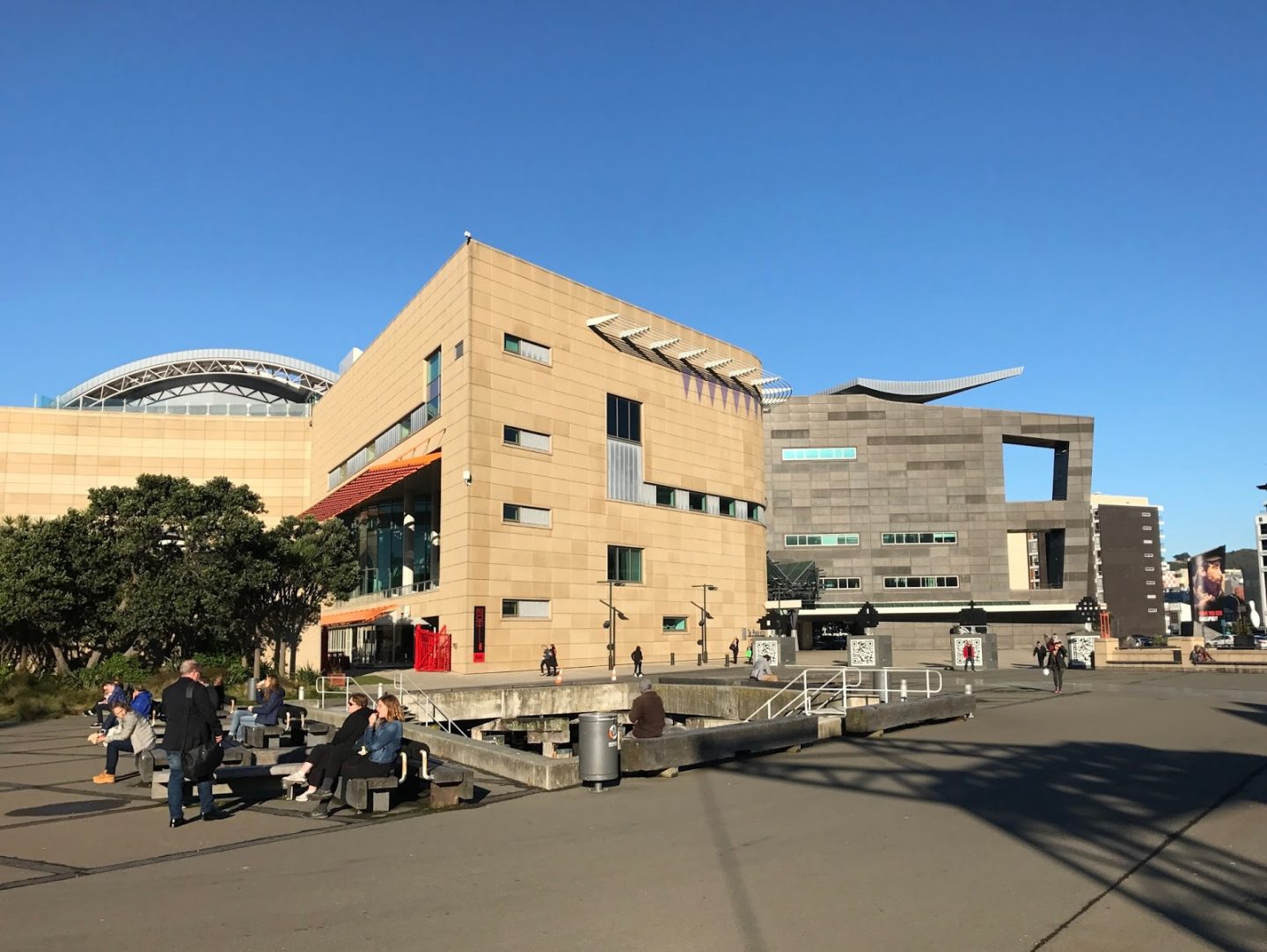 view of the outside of Museum of New Zealand
