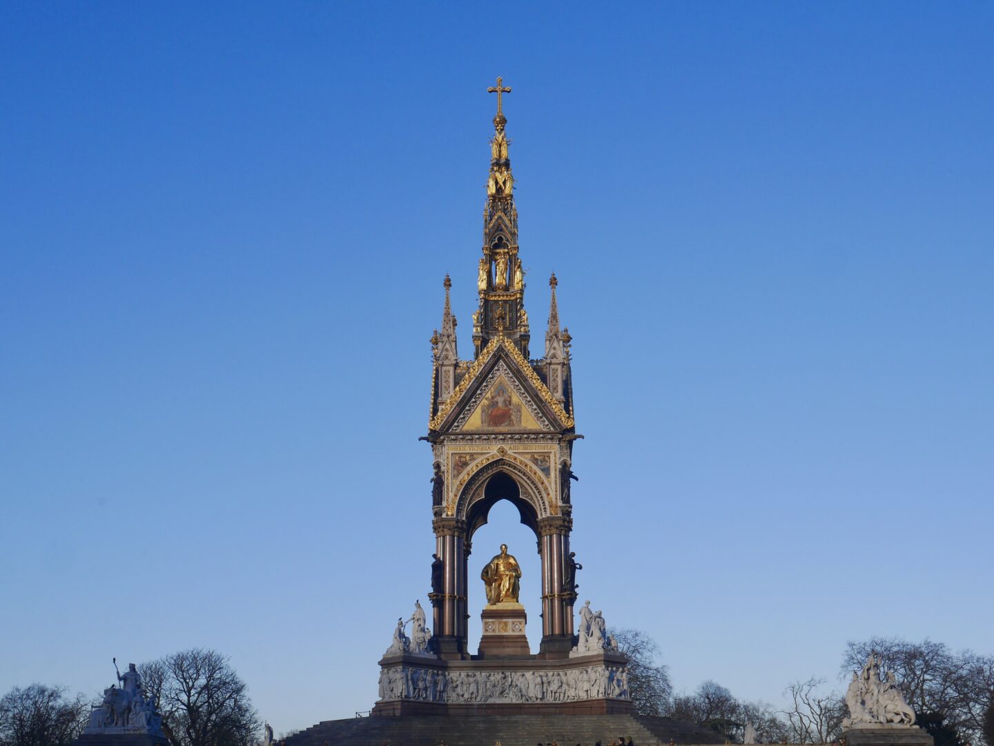 view of the tower in Hyde park