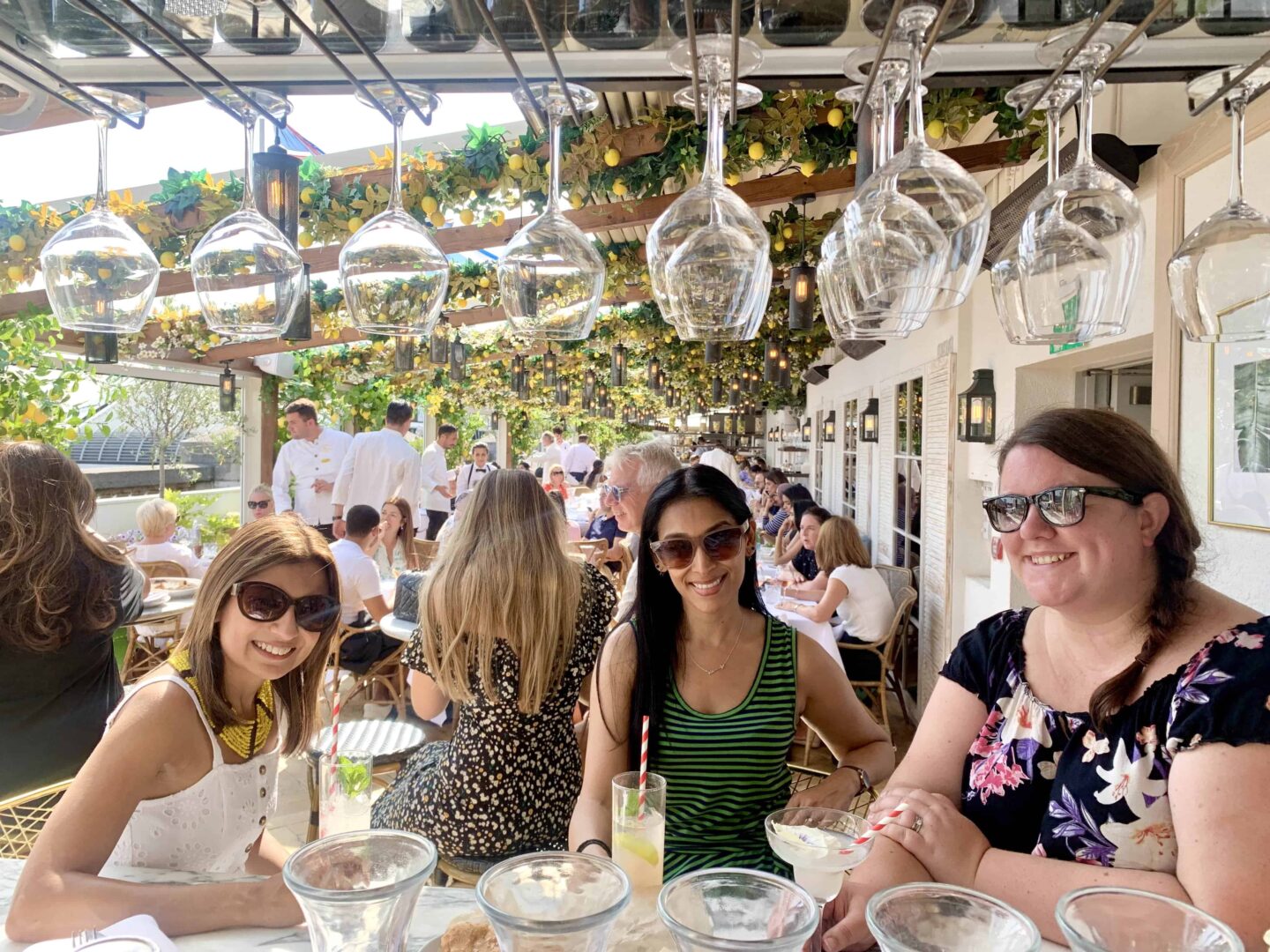 Alto by San Carlo terrace in the summer