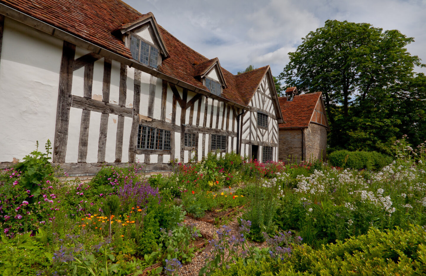 Mary Arden's working Tudor farm  in Stratford-Upon-Avon