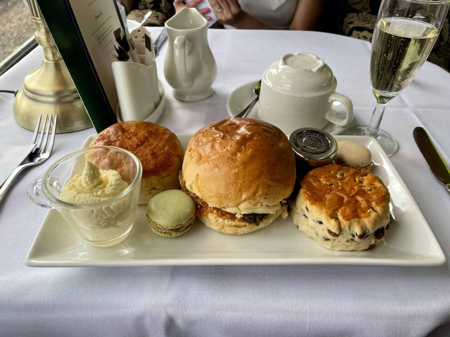 Cream Tea on The Mayflower - Royal Windsor Steam Express