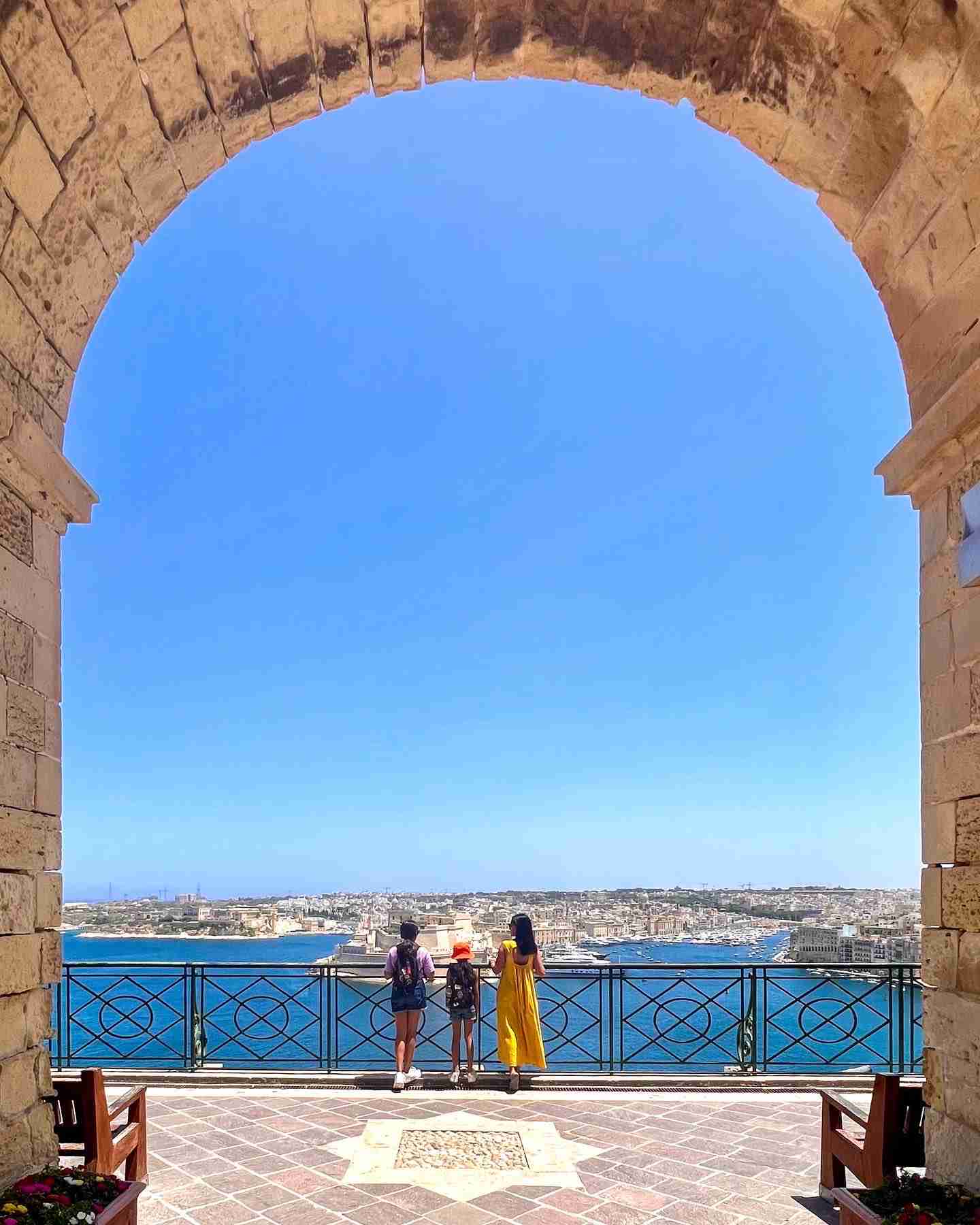 Malta - Upper Barrakka Gardens